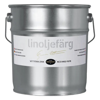 Ottosson Linoljefärg Vit Titan-zink 3l | CleanNest - OTTOSSON | CleanNest