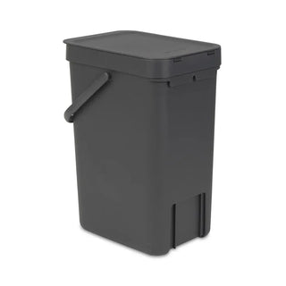 Brabantia Sort & Go Waste Bin 12L Grå