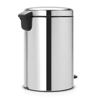 Stainless steel pedalhink med svart lockhandtag för brabantia ny ikon i slitstark material