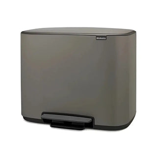 Bild av Brabantia Bo Pedalhink Platinum 36L med flyttbart innerfack och mjukstängande lock