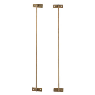 LENE BJERRE Dana Handdukshållare – 9x10x77 cm, Ljus Guld