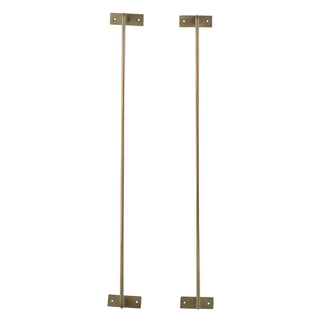 LENE BJERRE Dana Handdukshållare – 9x10x77 cm, Ljus Guld vitt