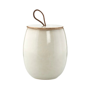 LENE BJERRE Amera jar Ø12X16 cm, White Sands