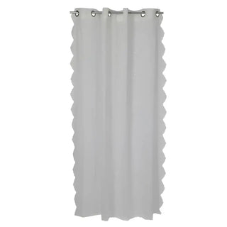 LENE BJERRE Eloise Duschdraperi – 200x160 cm, Off White vitt