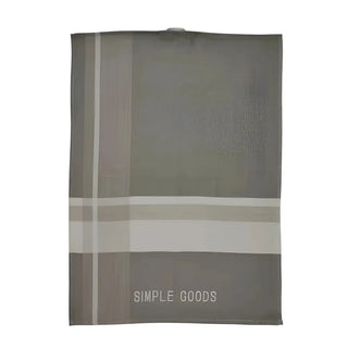 SIMPLE GOODS Checkered kitchen towel - 70x50 cm