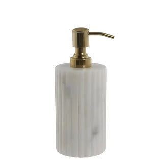 LENE BJERRE Eliana Tvåldispenser – 8x8x18,5 cm, Vit vitt