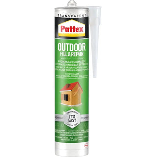 Pattex Polymerfog Ute Fyll&rep Trans 280ml | CleanNest - PATTEX | CleanNest