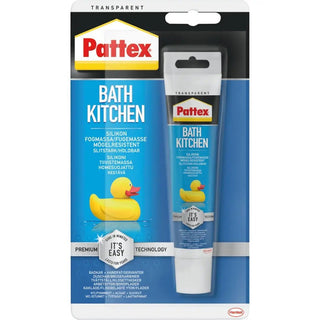 Pattex Silikonfog Kök/bad Trans 50ml | CleanNest - PATTEX | CleanNest