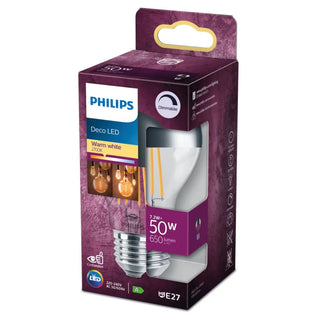 LED NORMAL DECO 50W E27 VV DIMBAR - PHILIPS