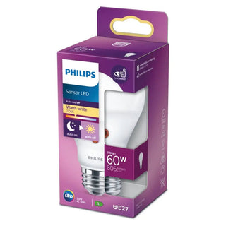 Philips LED Normal Frost 60w E27 Vv Sensor | CleanNest - PHILIPS | CleanNest