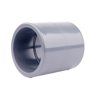 PLANET POOL PVC Muff 50 mm för stabil anslutning av poolrör. Hållbar koppling i PVC för pump, filter och värmepump i poolsystem.