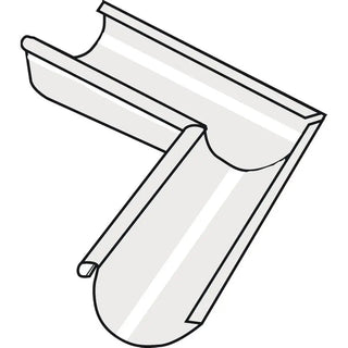 PLANNJA RÄNNVINKEL INNER 125 VIT | CleanNest - PLANNJA | CleanNest