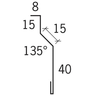 TRÖSKELPLÅT 1200MM SVART  B=40 - PLANNJA