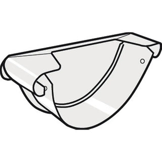 UNIGAVEL 100MM SVART - PLANNJA