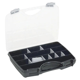 SORTIMENTBOX A45 SVART/SILVER RAACO - RAACO