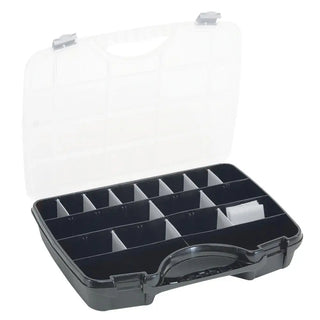 SORTIMENTBOX A47 SVART/SILVER RAACO - RAACO