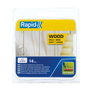 Rapid Limstavar 12mm Trä 14st | CleanNest - RAPID | CleanNest