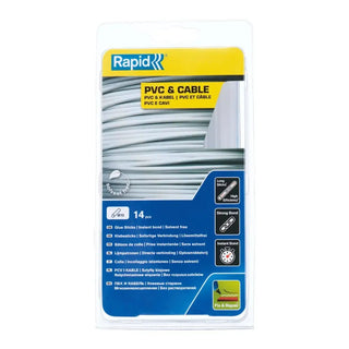 Rapid Limstavar 12x190mm Pvc/kabel 250g | CleanNest - RAPID | CleanNest