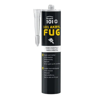 Relekta Akrylfog 101 Vit 310ml | CleanNest - RELEKTA | CleanNest