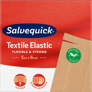 Salvequick Plåster Textil Längd - 5m | CleanNest - Salvequick | CleanNest
