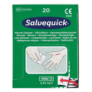 Salvequick Sårtvättare 20st | CleanNest - SALVEQUICK | CleanNest