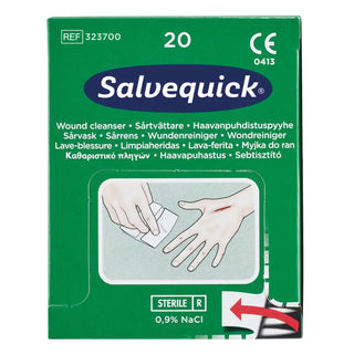 SÅRTVÄTTARE SALVEQUICK 20ST - SALVEQUICK