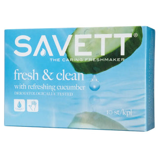 VÅTSERVETT SAVETT FRESH&CLEAN 10ST - SAVETT