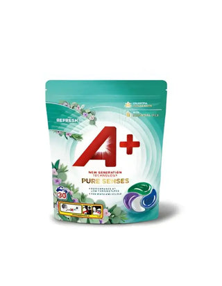 Senses Refresh Tvättkapslar med Uppfriskande Doft från Pure Senses