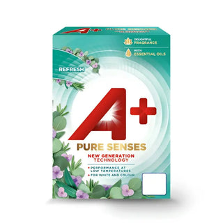 Senses Refresh Tvättmedel Pulver med Uppfriskande Doft 3,6 kg
