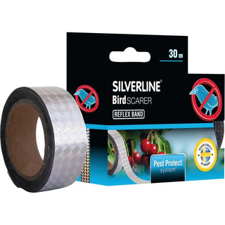 Silverline Fågelskrämma Reflexband - 30m - Silverline | CleanNest