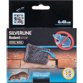Silverline Tätning Stålull Mus&Råtta - CleanNest
