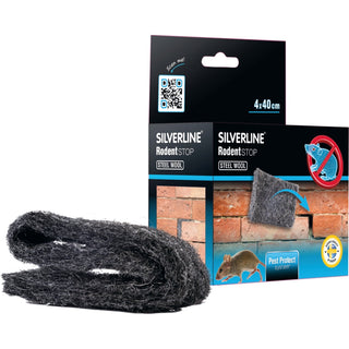 Silverline Tätning Stålull Mus&Råtta - CleanNest