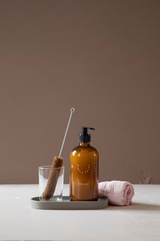 SIMPLE GOODS Empty Glass Bottle Dish Soap 500ml