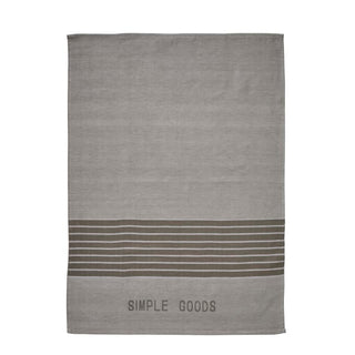 SIMPLE GOODS Striped kitchen towel 70x50 cm