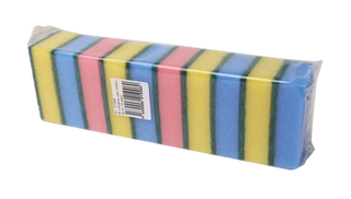 Skursvamp utan grepp Grön 10-pack - CleanNest