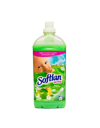 Softlan Äpple & Pear 1300ml frisk känsla och är ett ekonomiskt alternativ