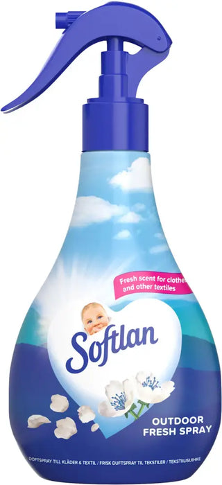 Softlan Textilspray Outdoor Fresh 300ml för fräsch doft i textilier