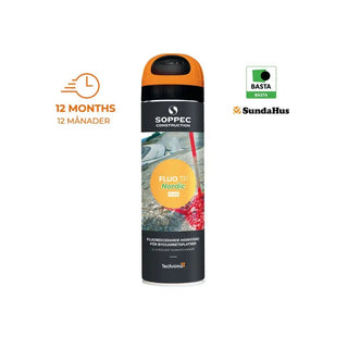 SOPPEC MARKERINGSFÄRG FLUO TP ORANGE 500ML | CleanNest - SOPPEC | CleanNest