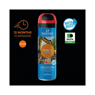 MARKERINGSFÄRG HYDRO RÖD 500ML - SOPPEC