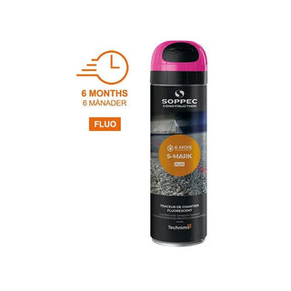 SOPPEC MARKERINGSFÄRG S-MARK CERISE 500ML | CleanNest - SOPPEC | CleanNest