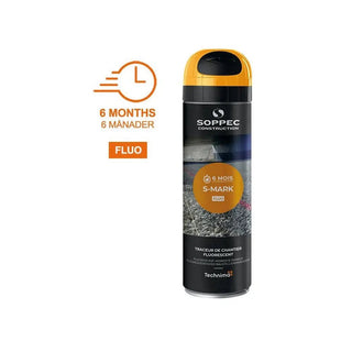 SOPPEC MARKERINGSFÄRG S-MARK ORANGE 500ML | CleanNest - SOPPEC | CleanNest