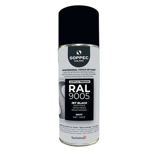 SOPPEC SPRAYFÄRG SVART MATT 9005 400ML | CleanNest - SOPPEC | CleanNest