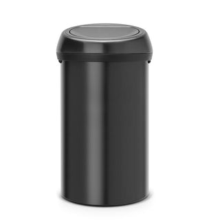 Brabantia Touch Bin New Matt Svart Fingerprint Proof - 60L