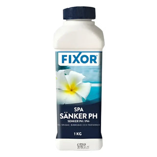 Spa Fixor Sänker pH och Motverkar Grumligt Vatten