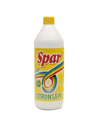 Spar Citronsåpa 1L rengöringsprodukt för långvarig fräschhet i hemmet