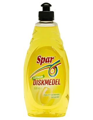 Spar Diskmedel Citron 500ml effektiv rengöring med fräsch citrondoft