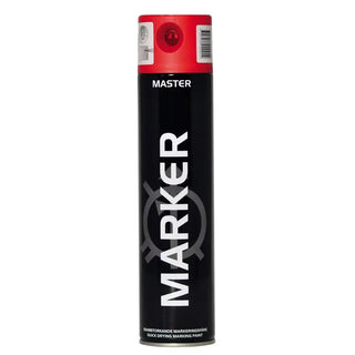 Spraymast Markeringsfärg Solid Röd 600ml | CleanNest - SPRAYMAST | CleanNest