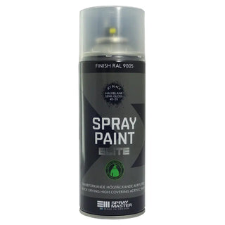 SPRAYFÄRG ELITE SVART RAL9005 - SPRAYMAST