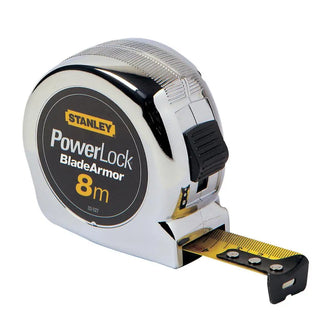 MÅTTBAND 8M MICRO  POWER-LOCK - STANLEY