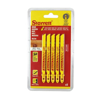 Starrett Sticksågblad Bimetall 75mm 8tpi 5p | CleanNest - STARRETT | CleanNest